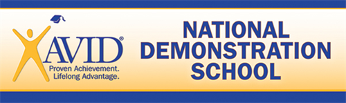AVID National Demo School Banner